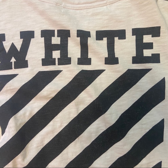 Off-White long sleeve tee - S - Picture 2 of 4